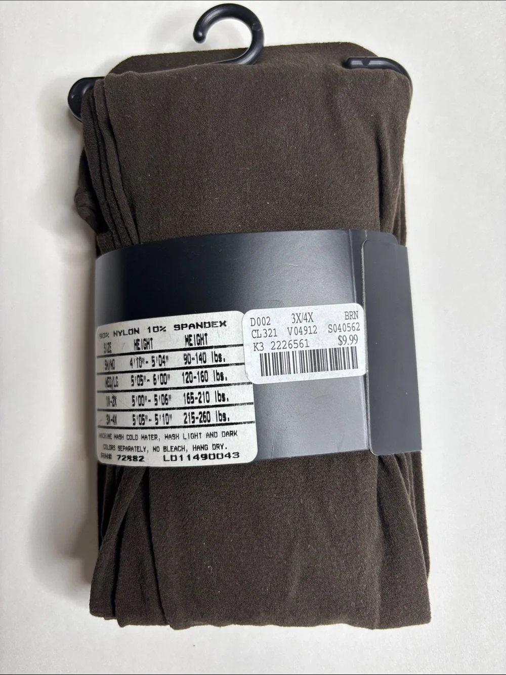 Variety of 4 tights. No Nonsense, Fashion Bug, Dressbarn and Hue.